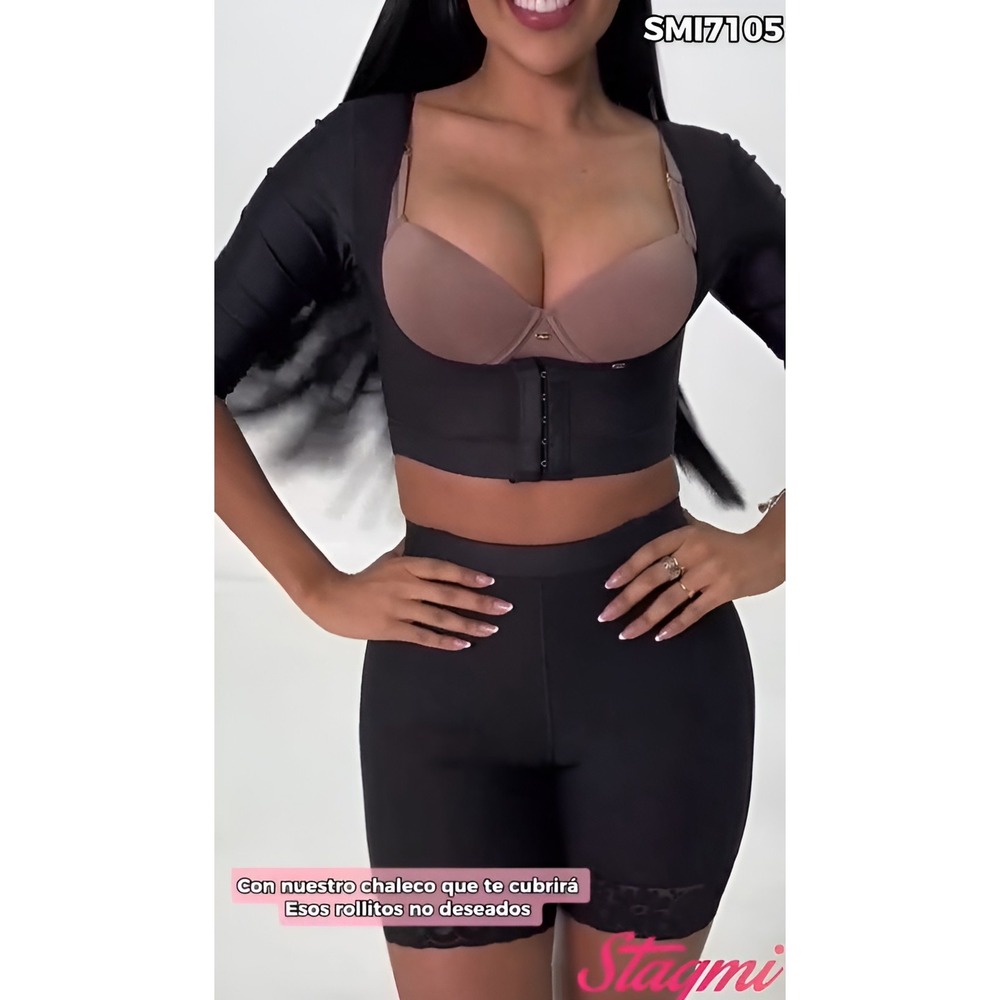 XS Colombian Nerve Compression Sleeve Arms Stagmi Post-Surgical or Shapewear NEW